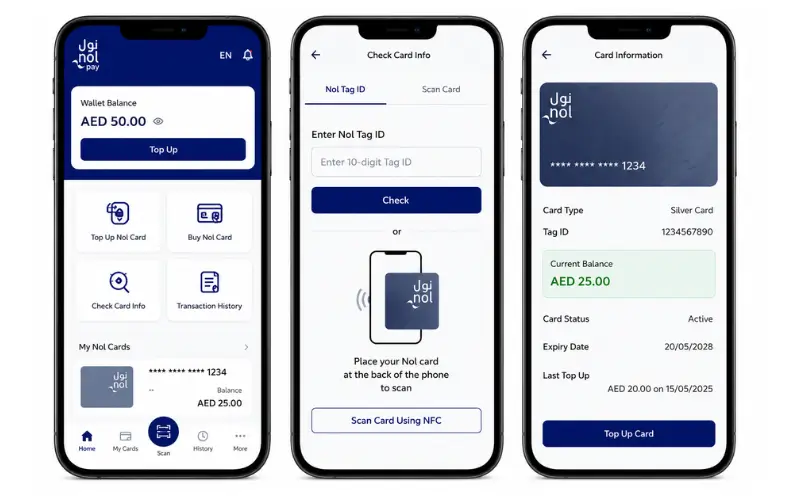 Check Nol Balance Using the Nol Pay App