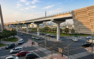 Max Metro Station on the Dubai Red Line